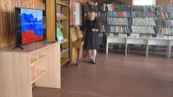 В канун Дня Российского флага в читальном зале библиотеки состоялась познавательная встреча.